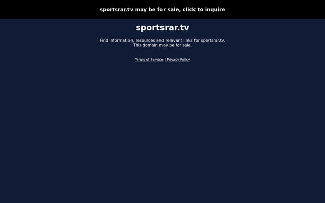 Screenshot of sportsrar.tv