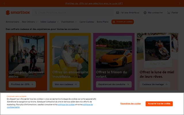 Screenshot of smartbox.com