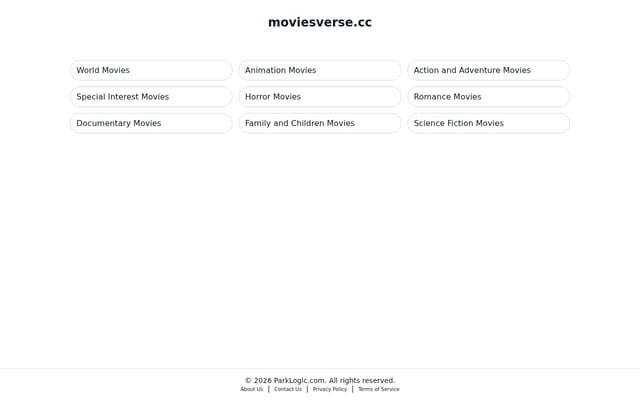 Screenshot of moviesverse.cc