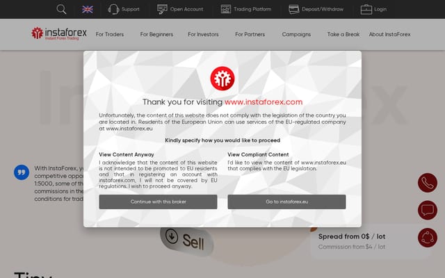 Screenshot of ifxid.com