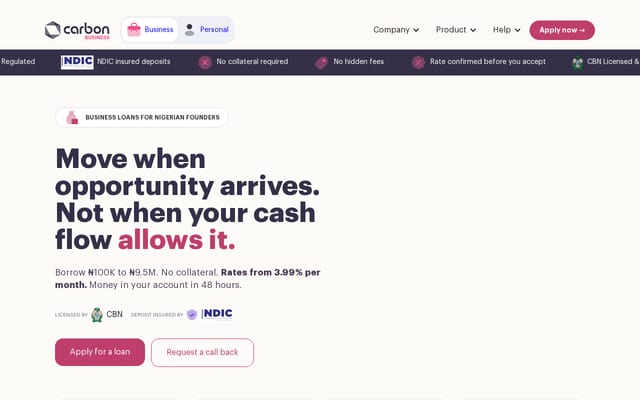 Screenshot of onefi.co