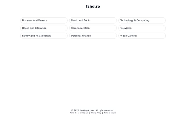 Screenshot of fshd.ro
