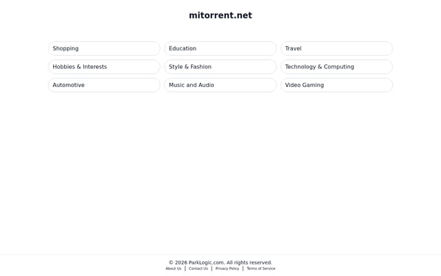 Screenshot of mitorrent.net