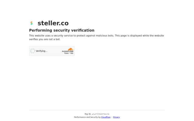 Screenshot of steller.co