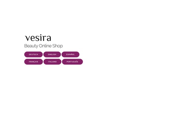Screenshot of vesira.com