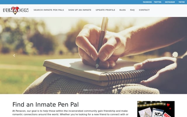 Screenshot of penacon.com