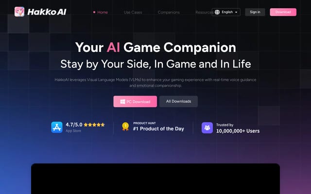 Screenshot of hakko.ai