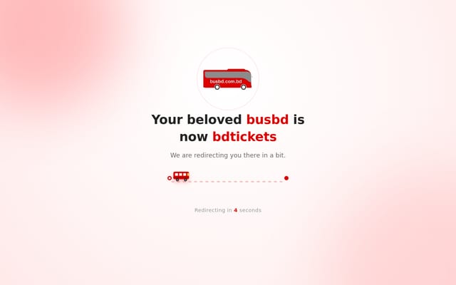 Screenshot of busbd.com.bd