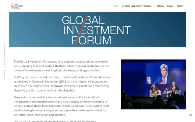 Screenshot of global-investment-forum.com