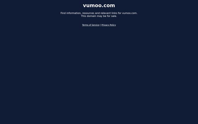 Screenshot of vumoo.com