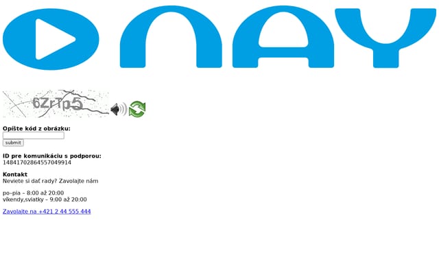 Screenshot of datart.sk