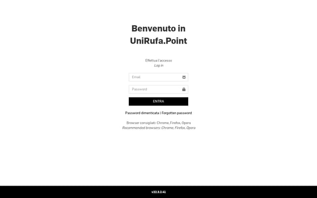 Screenshot of unirufapoint.it