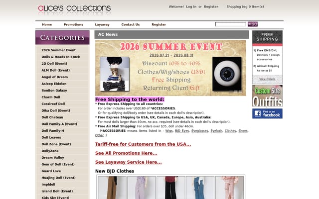 Screenshot of acbjd.com