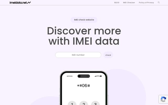 Screenshot of imeidata.net