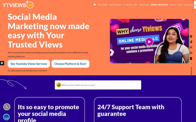 Screenshot of ytviews.in