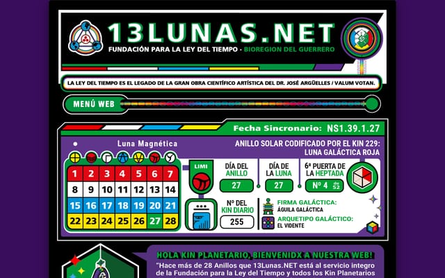 Screenshot of 13lunas.net