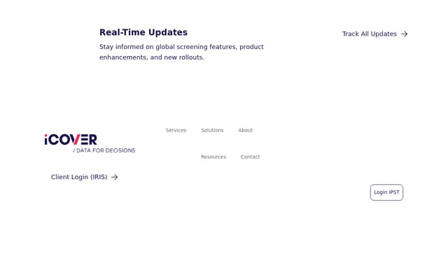 Screenshot of icover-services.com