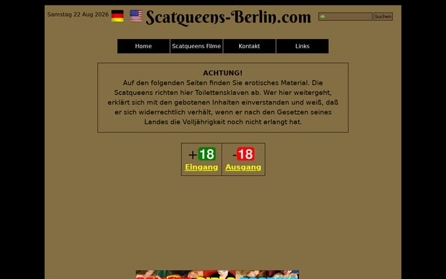 Screenshot of scatqueens-berlin.com