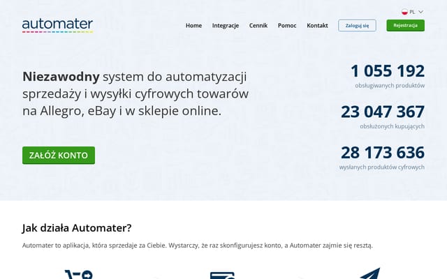 Screenshot of automater.pl