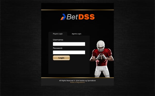 Screenshot of betdss.ag