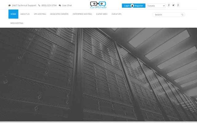 Screenshot of cavpshost.com