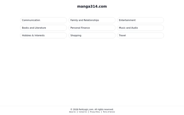 Screenshot of manga314.com