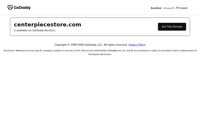 Screenshot of centerpiecestore.com
