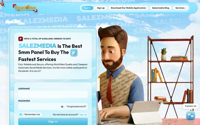 Screenshot of salezmedia.com