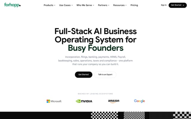 Screenshot of forhopp.com