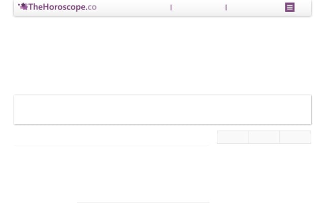 Screenshot of thehoroscope.co