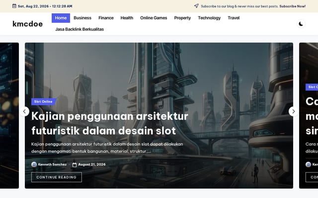 Screenshot of kmcdoe.org