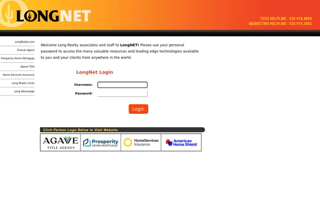 Screenshot of longnet.net