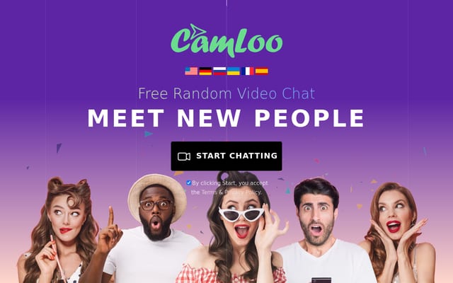 Screenshot of camloo.com