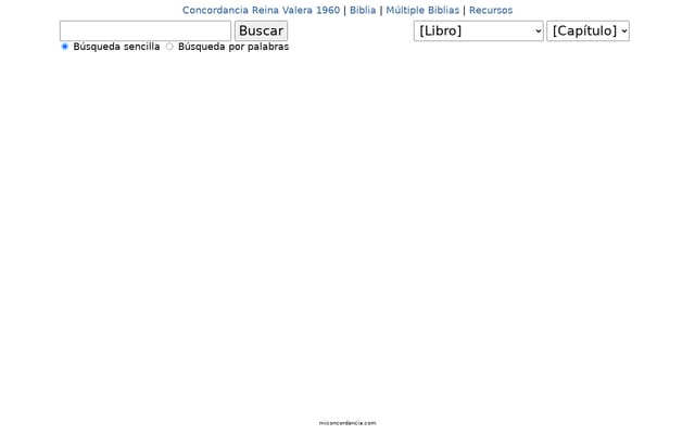 Screenshot of miconcordancia.com
