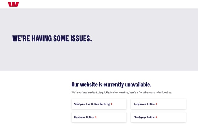 Screenshot of westpac.co.nz