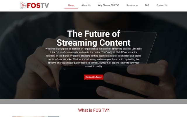 Screenshot of fostv.live