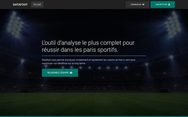 Screenshot of datafoot.fr