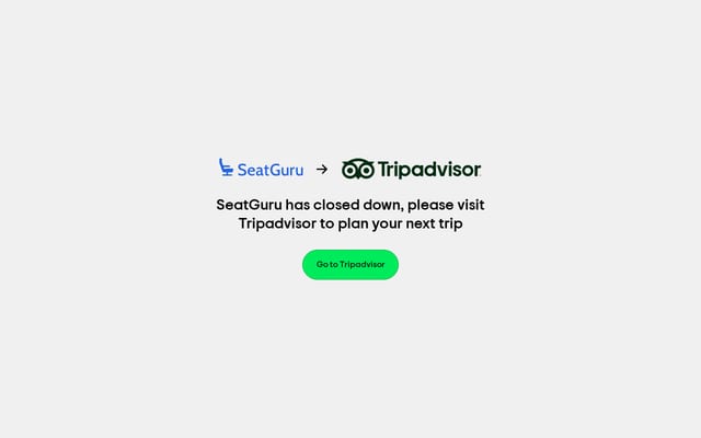 Screenshot of seatguru.com