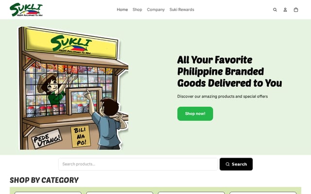 Screenshot of sukli.com