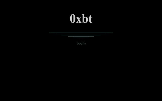 Screenshot of 0xbt.net