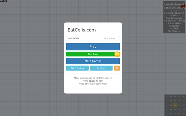 Screenshot of eatcells.com
