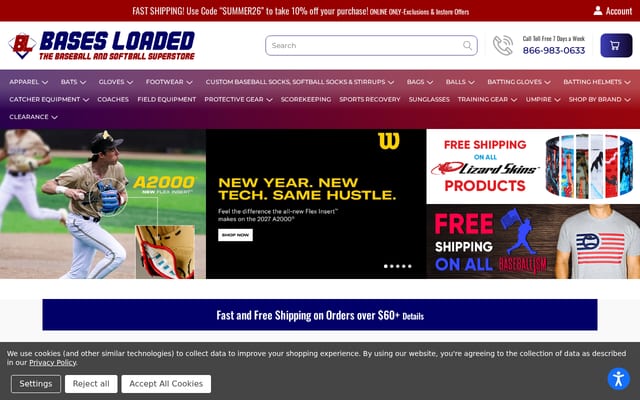 Screenshot of ebasesloaded.com