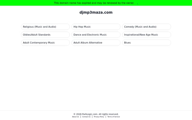 Screenshot of djmp3maza.com