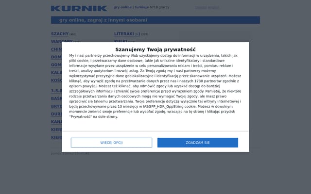 Screenshot of kurnik.pl