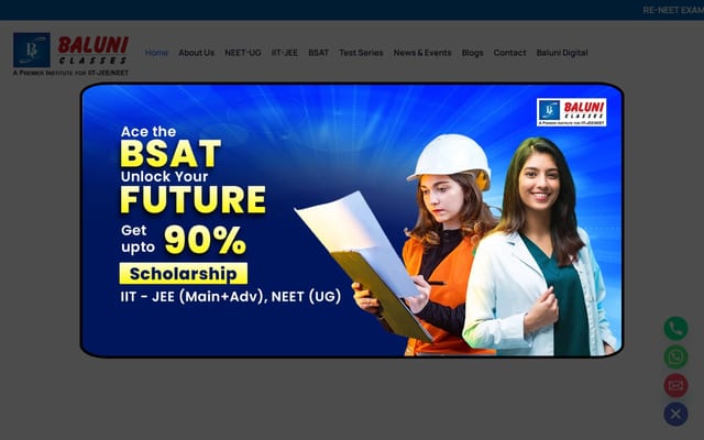 Screenshot of balunigroup.com