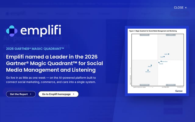 Screenshot of socialbakers.com