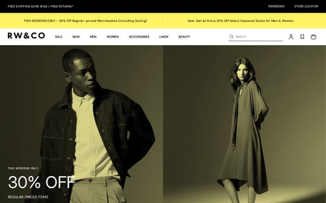 Screenshot of rw-co.com