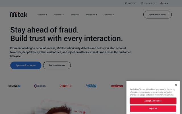Screenshot of idrnd.net