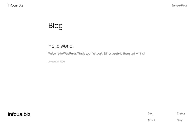 Screenshot of infoua.biz