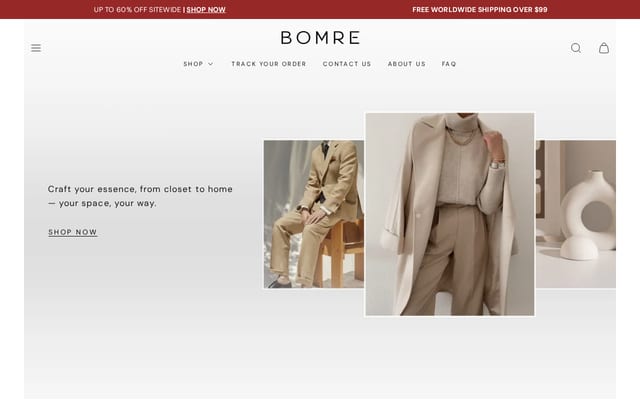 Screenshot of bomre.com